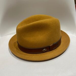 Bailey Of Hollywood Mustard Fedora Hat